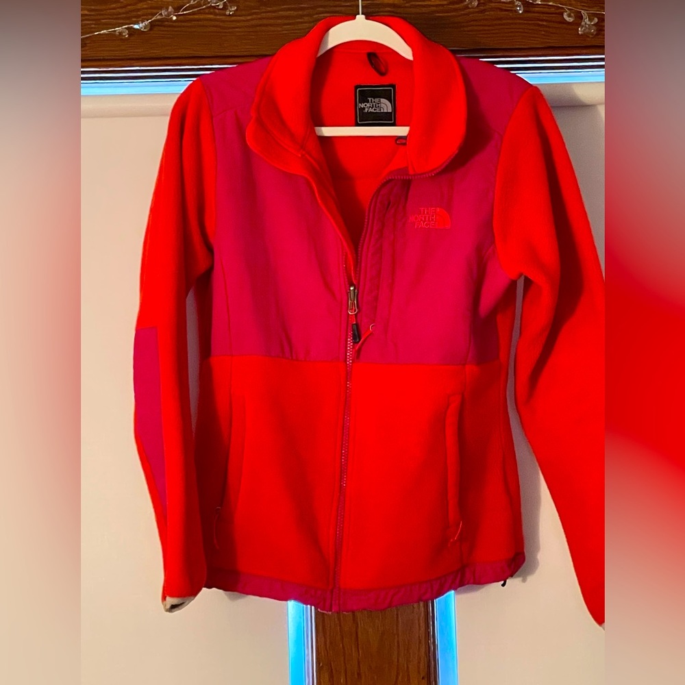 North face fleece pink